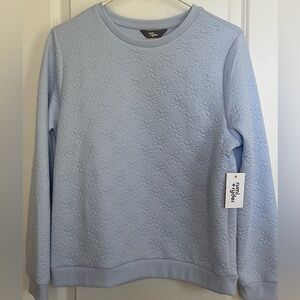 Playful Pup Blue Kids Sweater